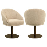 Scaun dining Richmond Beverly natur fancy, rotativ