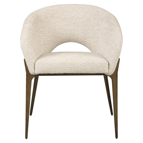 Scaun dining Richmond Kenzi natur linear, ignifug