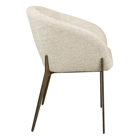 Scaun dining Richmond Kenzi natur linear, ignifug