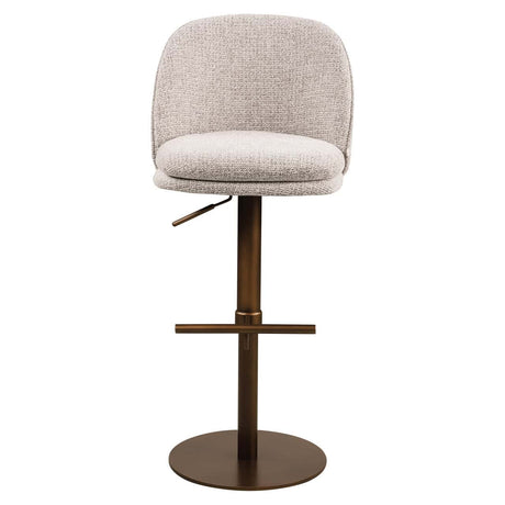 Scaun de bar Richmond Vesper moka, rotativ