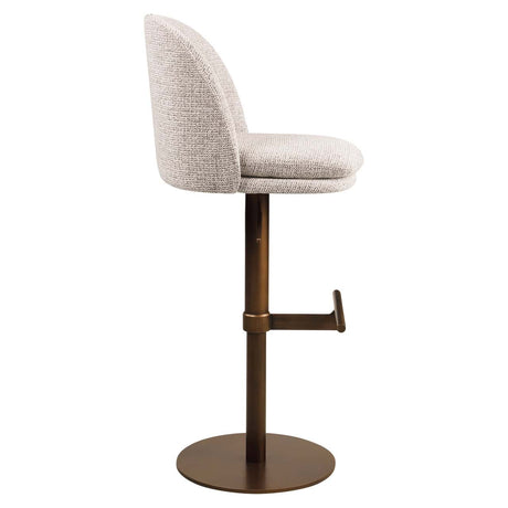 Scaun de bar Richmond Vesper moka, rotativ