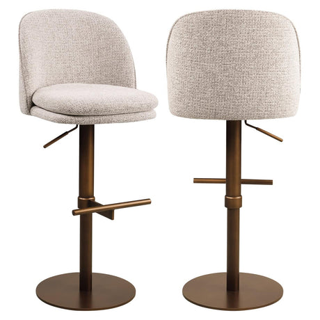 Scaun de bar Richmond Vesper moka, rotativ