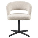 Scaun dining Richmond Blanca natur fancy, ignifug