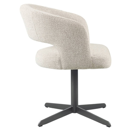Scaun dining Richmond Blanca natur fancy, ignifug