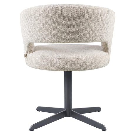 Scaun dining Richmond Blanca natur fancy, ignifug