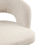 Scaun dining Richmond Blanca natur fancy, ignifug