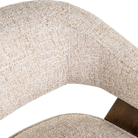 Scaun dining Richmond Mori crem tweed, ignifug