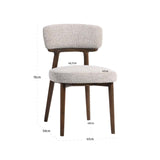 Scaun dining Richmond Basker natur fancy, ignifug (set 2 buc.)