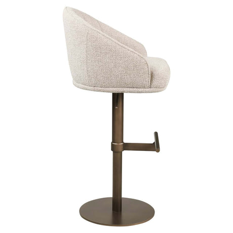 Scaun de bar Richmond Beverly natur, rotativ