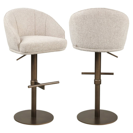 Scaun de bar Richmond Beverly natur, rotativ