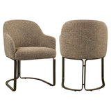 Scaun dining Richmond Hadley maro tweed, ignifug