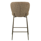 Scaun de bar Richmond Odarby maro tweed, înălțime tejghea, ignifug