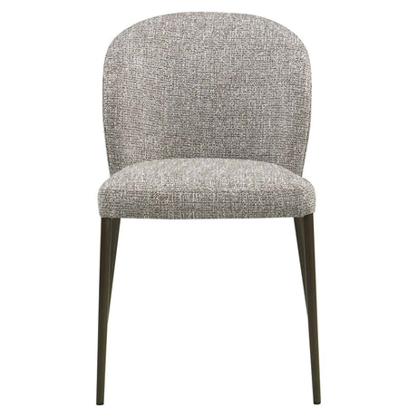 Scaun dining Richmond Stacker pământiu tweed, ignifug (set 2 buc.)