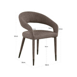 Scaun dining Richmond Gia maro chunky