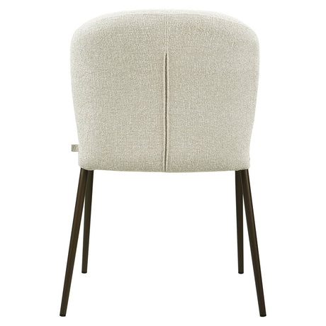 Scaun dining Richmond Stacker bej biscotti, ignifug (set 2 buc.)