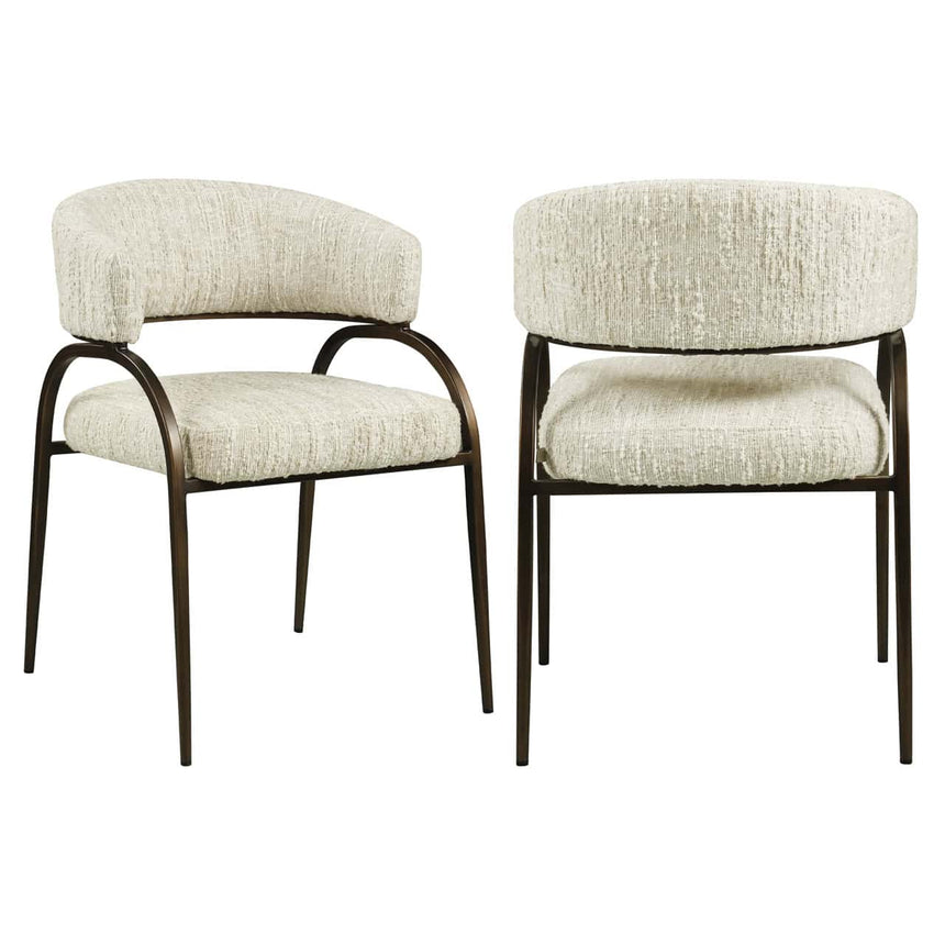 Scaun dining Richmond Charda bej angora