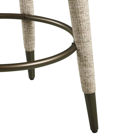 Scaun de bar Richmond Tenashar natur softweave, înălțime tejghea, rotativ