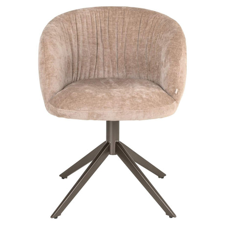 Scaun dining Richmond Cassi nisipiu soft, rotativ