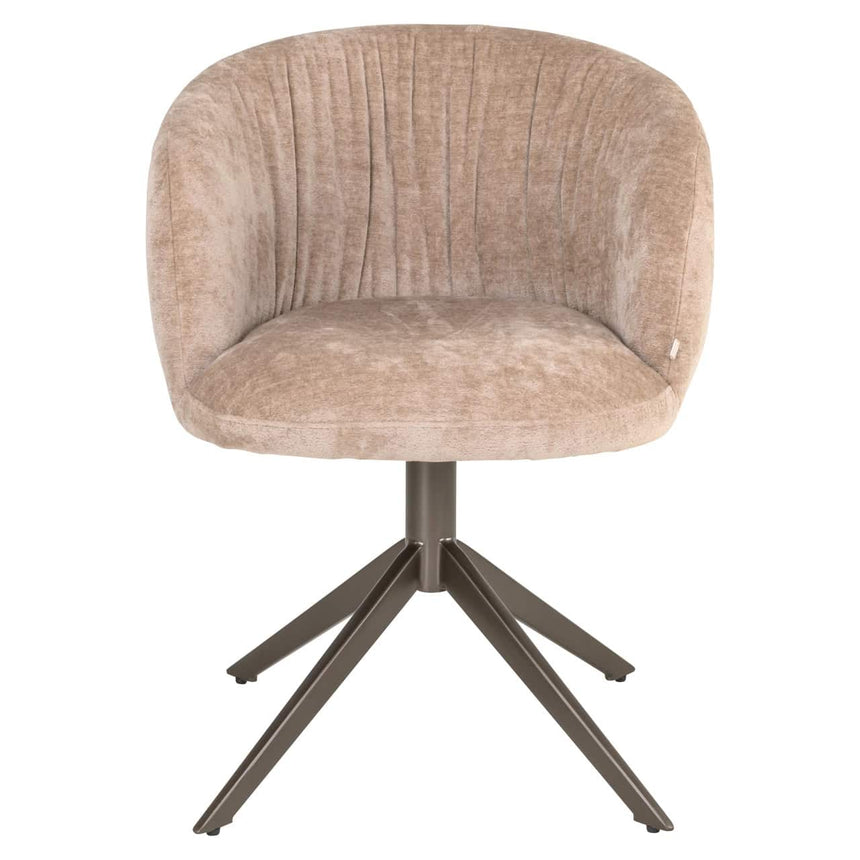 Scaun dining Richmond Cassi nisipiu soft, rotativ