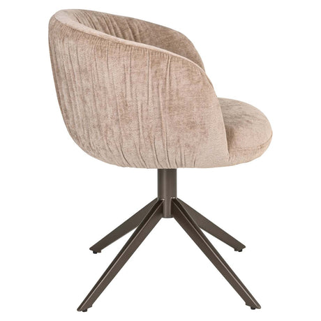 Scaun dining Richmond Cassi nisipiu soft, rotativ