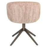 Scaun dining Richmond Cassi nisipiu soft, rotativ