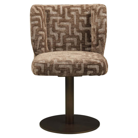 Scaun dining Richmond Fiona maro labyrinth, rotativ