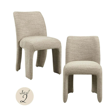 Scaun dining Richmond Maya natur softweave (set 2 buc.)
