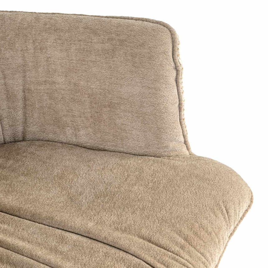 Scaun dining Richmond Chase crem blockweave, rotativ