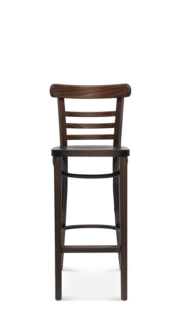 Scaun de bar Fameg BST-225 - spătar scară, stil bistro