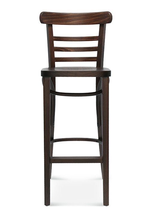 Scaun de bar Fameg BST-225 - spătar scară, stil bistro