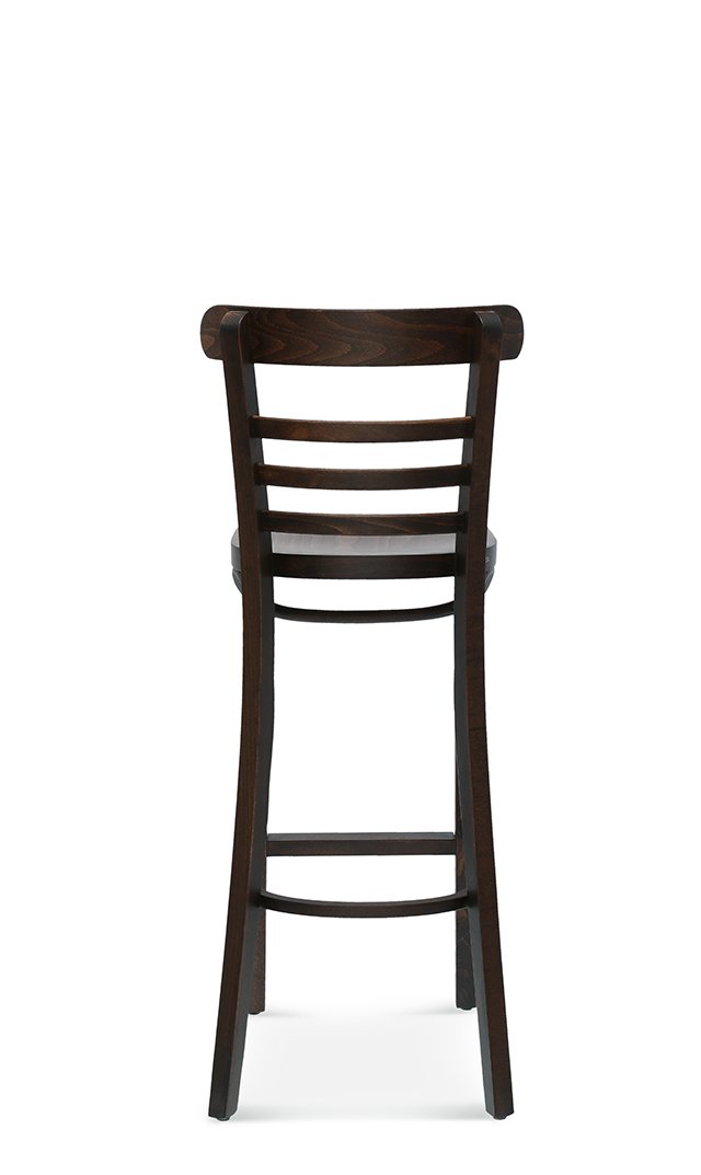Scaun de bar Fameg BST-225 - spătar scară, stil bistro