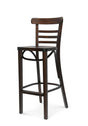 Scaun de bar Fameg BST-225 - spătar scară, stil bistro