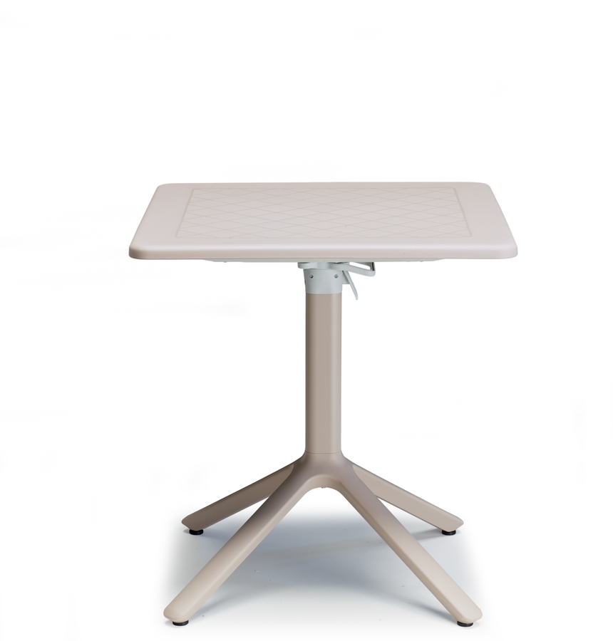 Masă de terasă ECO rabatabilă – S•CAB, 70 sau 80 cm