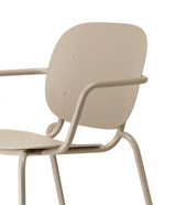 Scaun cu brațe Si-Si SCAB - exterior, metal