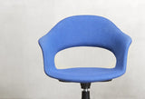 Scaun pivotant Lady B Pop cu rotile – tapițat