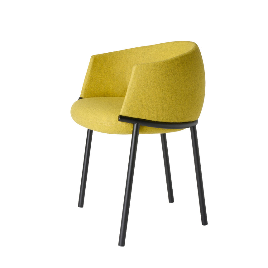 Fotoliu cocon S•CAB Koala - design tapițat contemporan