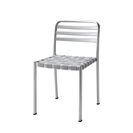 Scaun de terasă Reil Stripes - aluminiu cu benzi elastice