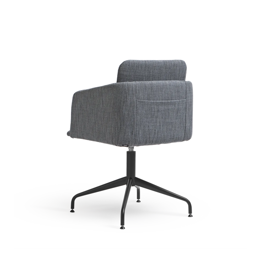 Scaun de ședință Paged Note B-4064 – bază cu glisoare
