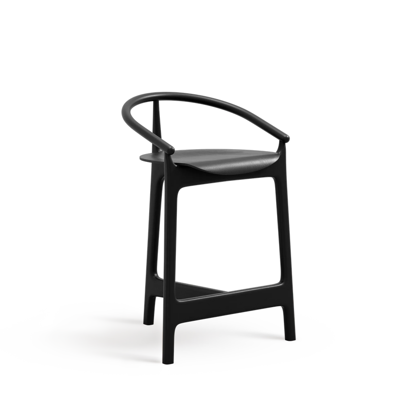 Scaun de bar Paged Evo H-2940 - cadru din lemn, 66 cm