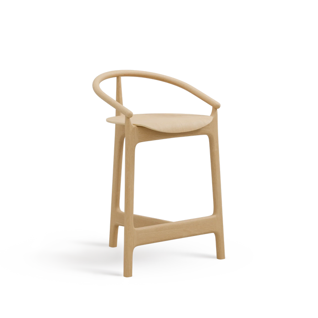 Scaun de bar Paged Evo H-2940 - cadru din lemn, 66 cm