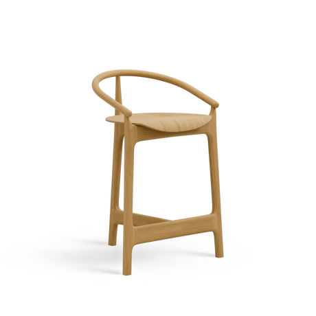 Scaun de bar Paged Evo H-2940 - cadru din lemn, 66 cm