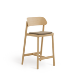 Scaun de bar Paged Nimm H-4590 tapițat 67 cm