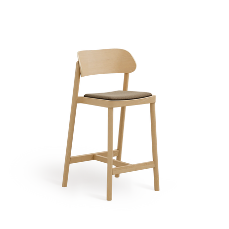 Scaun de bar Paged Nimm H-4590 tapițat 67 cm
