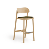 Scaun de bar Paged Nimm H-4590 tapițat, 77 cm