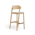 Scaun de bar Paged Nimm H-4590 tapițat, 77 cm