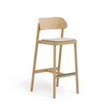 Scaun de bar Paged Nimm H-4590 tapițat, 77 cm