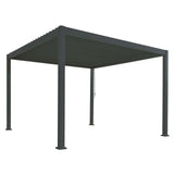 Pergolă bioclimatică Reflect Premium 3×3 m – antracit