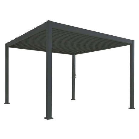 Pergolă bioclimatică Reflect Premium 3×3 m – antracit