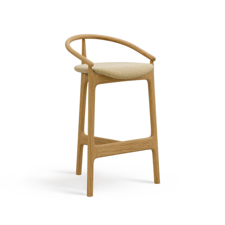 Scaun de bar Paged Evo H-2940 tapițat 78 cm