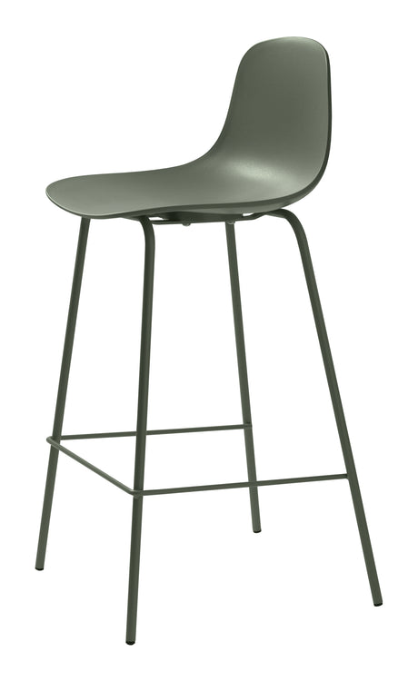 Scaun de bar WHITBY, înălțime 67 cm, disponibil în mai multe culori